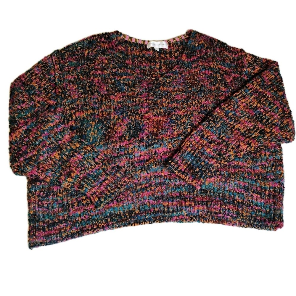 Chelsea &‎ Theodore Women's Multicolored Sweater, Size L